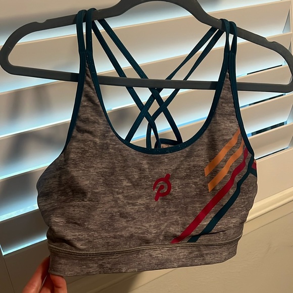 PELOTON Roller Rink Strappy Bra - Picture 1 of 4